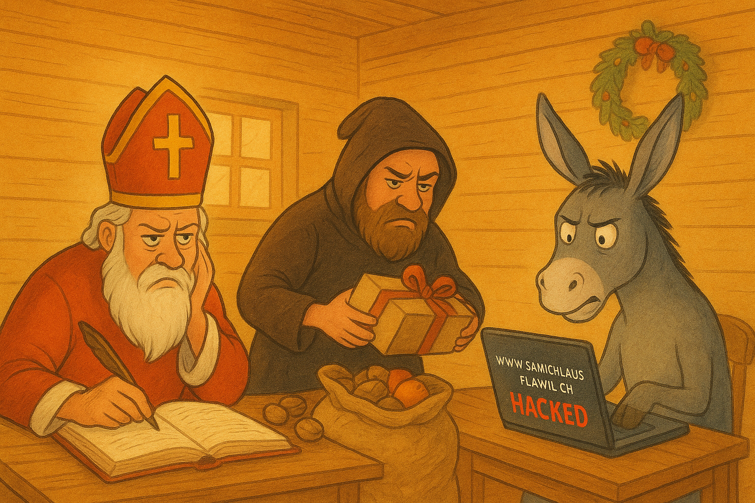 Samichlaus gehackt, so en seich...